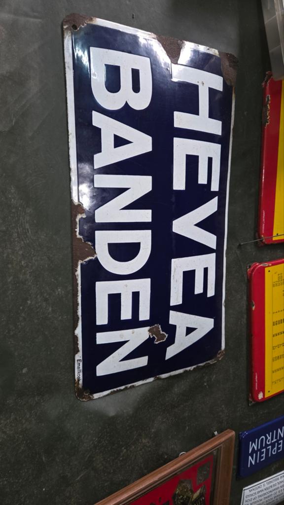 Emaille reclameborden, Verzamelen, Merken en Reclamevoorwerpen, Ophalen of Verzenden, Zo goed als nieuw, Reclamebord