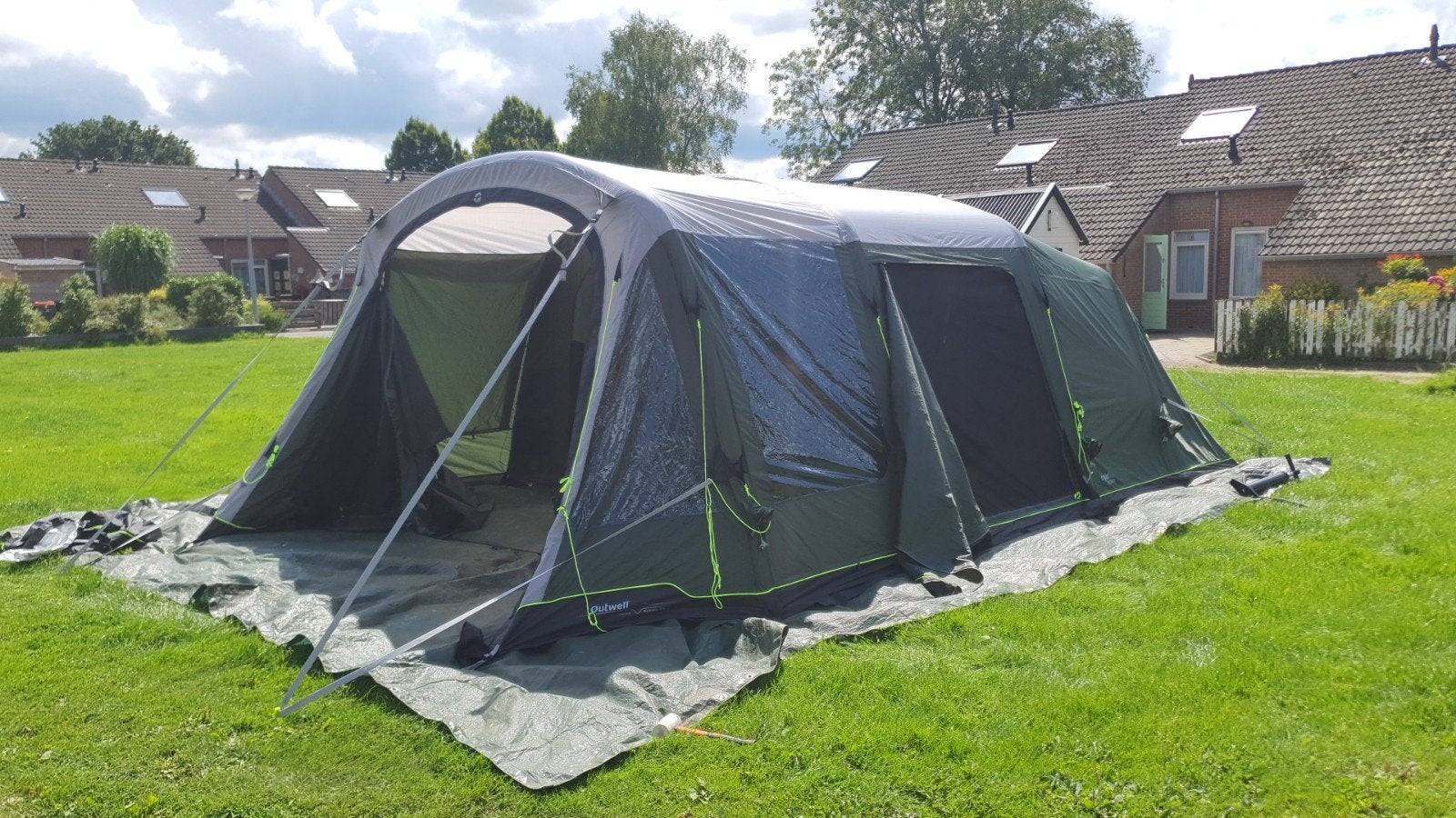 Outwell Parkdale 6PA - Luxe opblaastent voor het hele gezin!, Ophalen