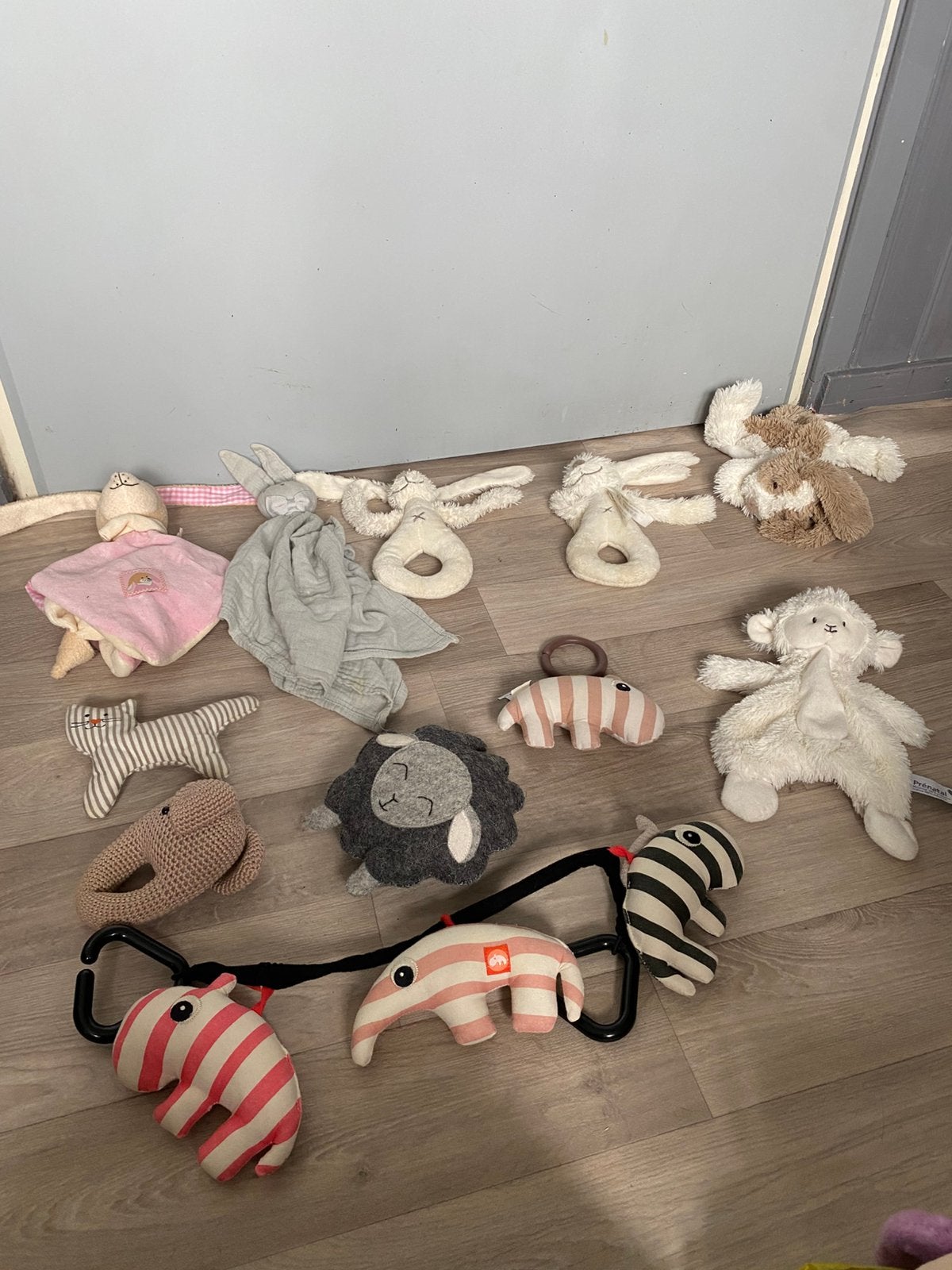 Baby knuffels( en een wagenspanner) done by deer, Ophalen, Zo goed als nieuw, Overige typen