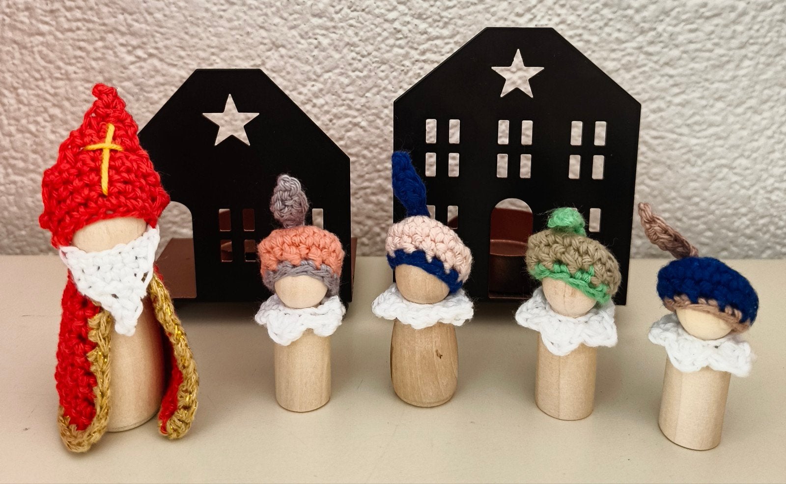 Pegdolls: Sint en zijn lieve Pietjes, Diversen, Ophalen of Verzenden, Nieuw