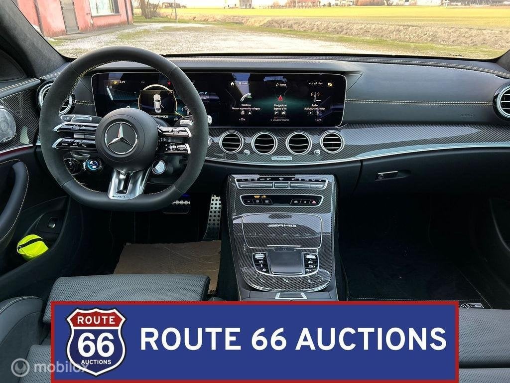 Mercedes-Benz E 63 S AMG Final Edition | 2022 | Route 66 Auc, Auto's, Gebruikt, Overige carrosserieën, Zwart, Bedrijf