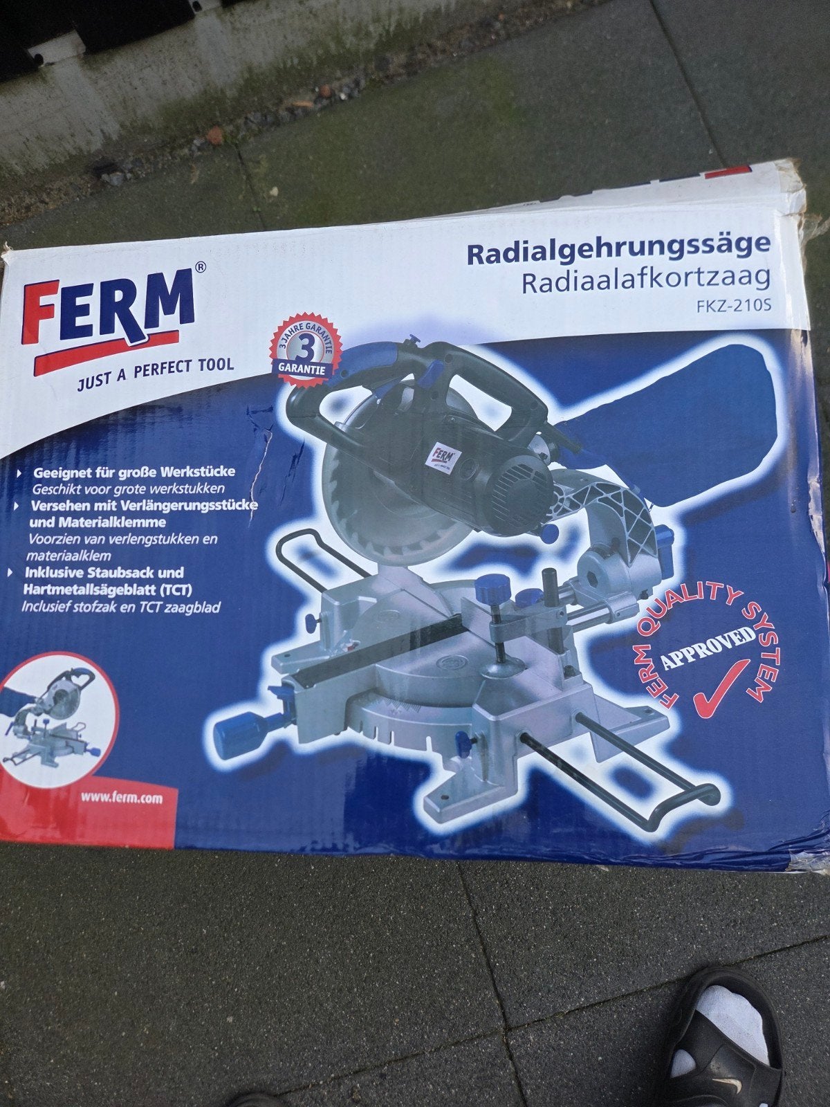radiaal afkortzaag "Nieuw in doos"

doe en leuk bod en deze, Ophalen, 70 mm of meer, Nieuw, Afkortzaag