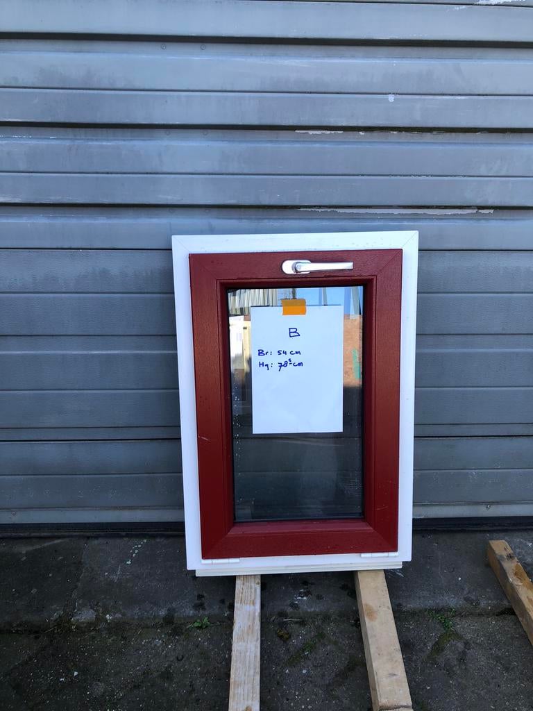 Kunststof kozijnen ramen schuifpui  isolatie glas, Kunststof, Raamkozijn, Zo goed als nieuw, Ophalen