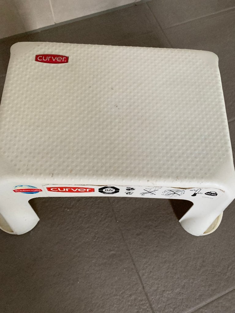 Te koop Curver opstap krukje., Ophalen, Gebruikt