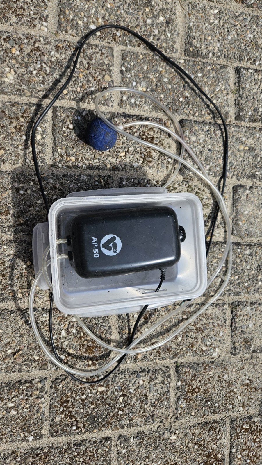 Air pump set AP-50, Tuin en Terras, Vijvers, Ophalen, Gebruikt