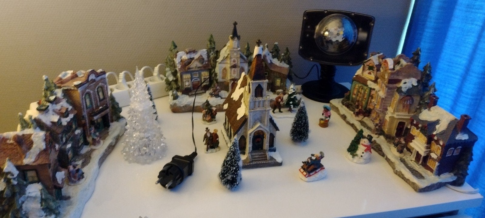 Kerst dorp hele set €25, Diversen, Kerst, Ophalen, Zo goed als nieuw