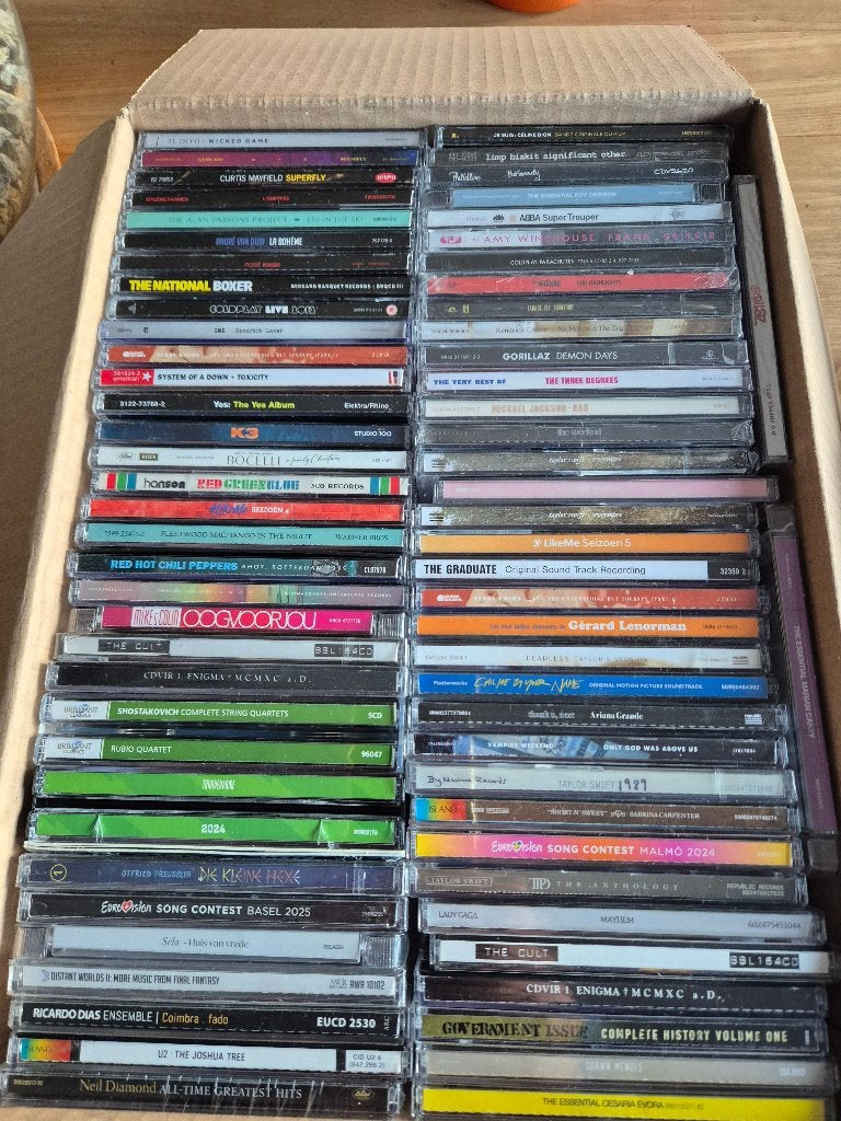Doos vol met nieuwe CD`s Retouren van Bol, Ophalen of Verzenden, Nieuw in verpakking