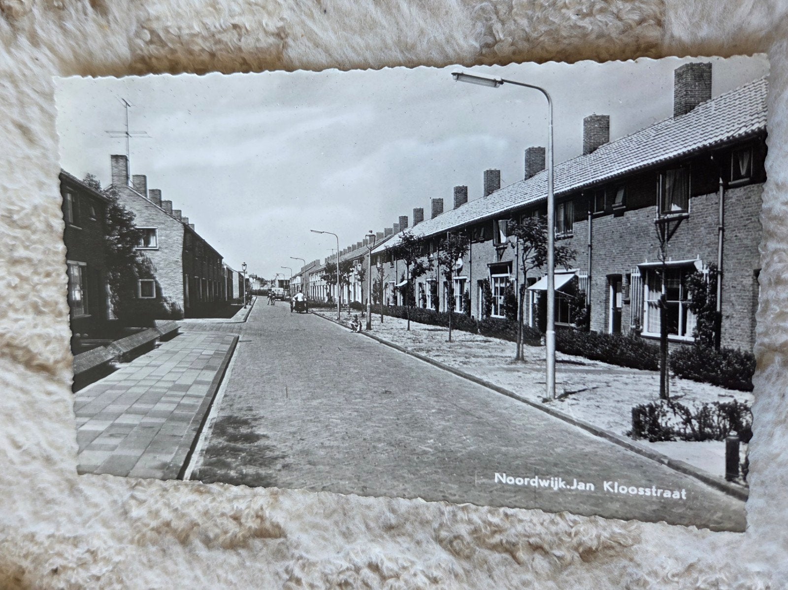 Noordwijk - Jan Kloosstraat, Verzenden, 1940 tot 1960, Ongelopen, Zuid-Holland
