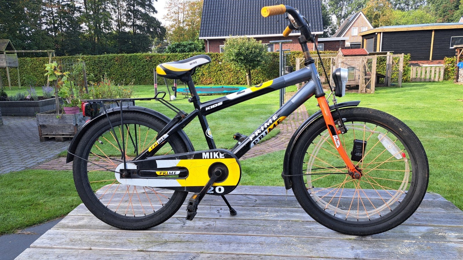 Jongensfiets 20 inch, Ophalen, Gebruikt, Terugtraprem, 20 inch