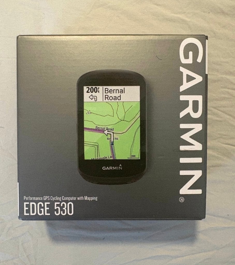 Garmin Edge 530 GPS Fietscomputer - met doos - Topstaat!, Fietsen en Brommers, Fietsaccessoires | Fietscomputers, Ophalen of Verzenden