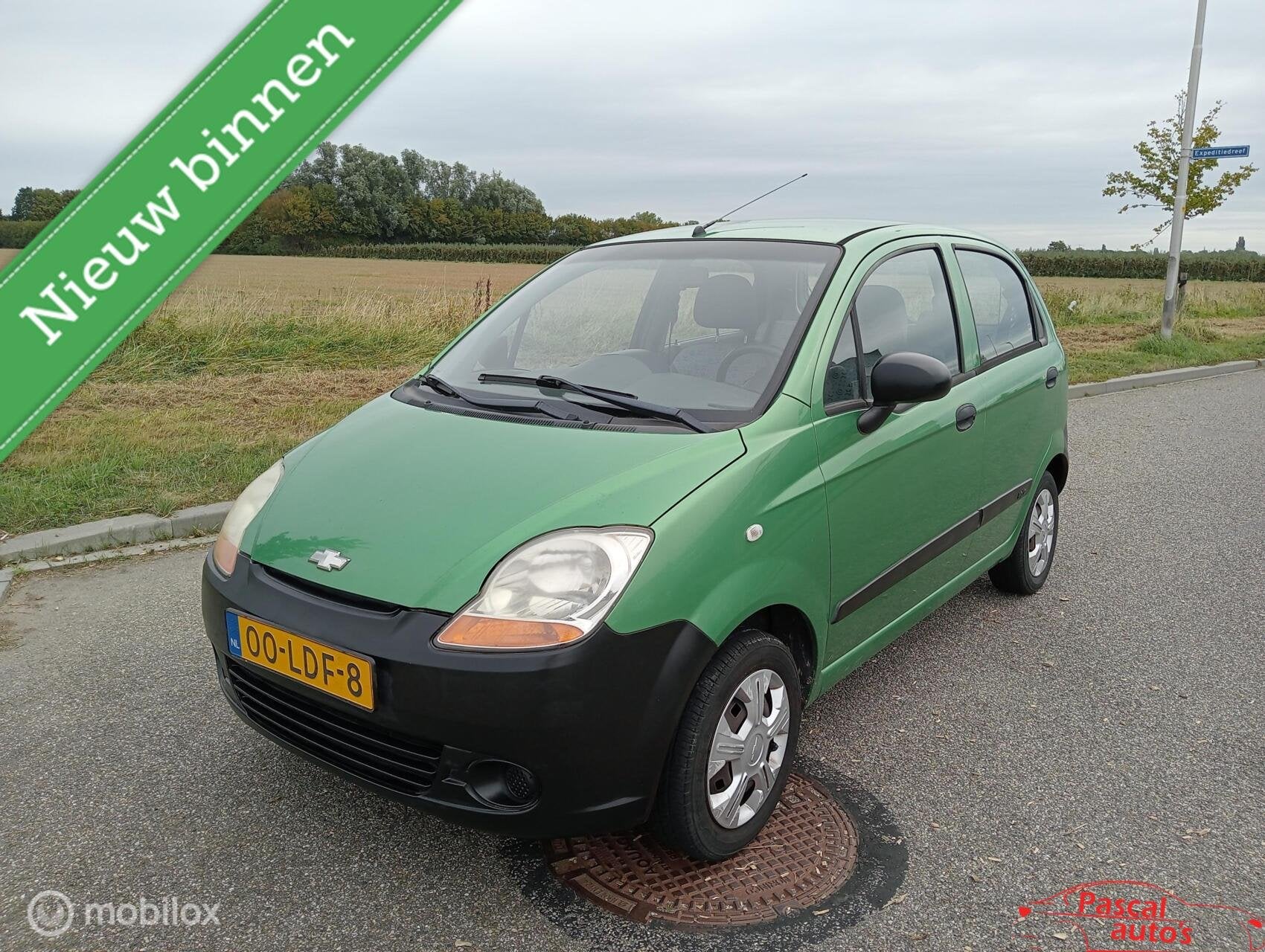 Chevrolet Matiz 0.8 nap 1e eigenaar, Auto's, Voorwielaandrijving, Euro 5, Stof, Gebruikt