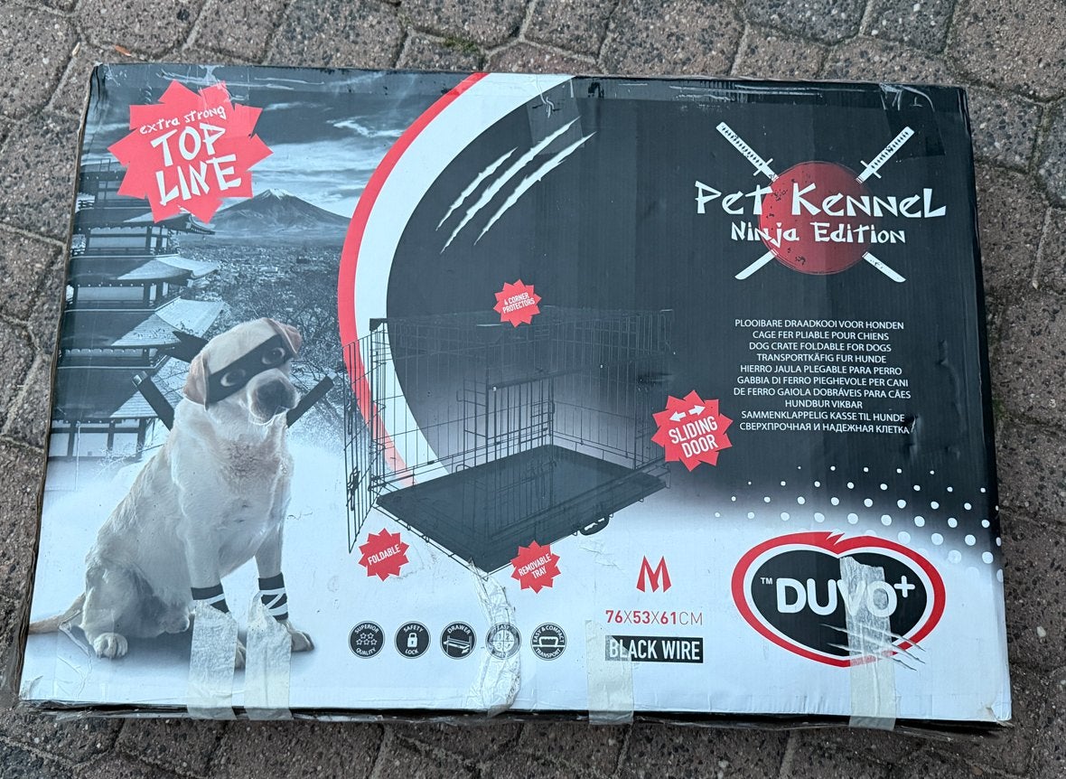 Honden bench maat M, Ophalen of Verzenden, Zo goed als nieuw