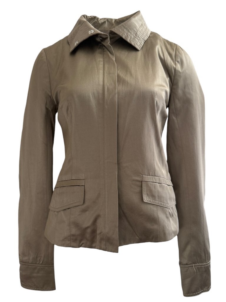 Patrizia Pepe vest XS, Beige, Ophalen of Verzenden, Zo goed als nieuw, Maat 34 (XS) of kleiner