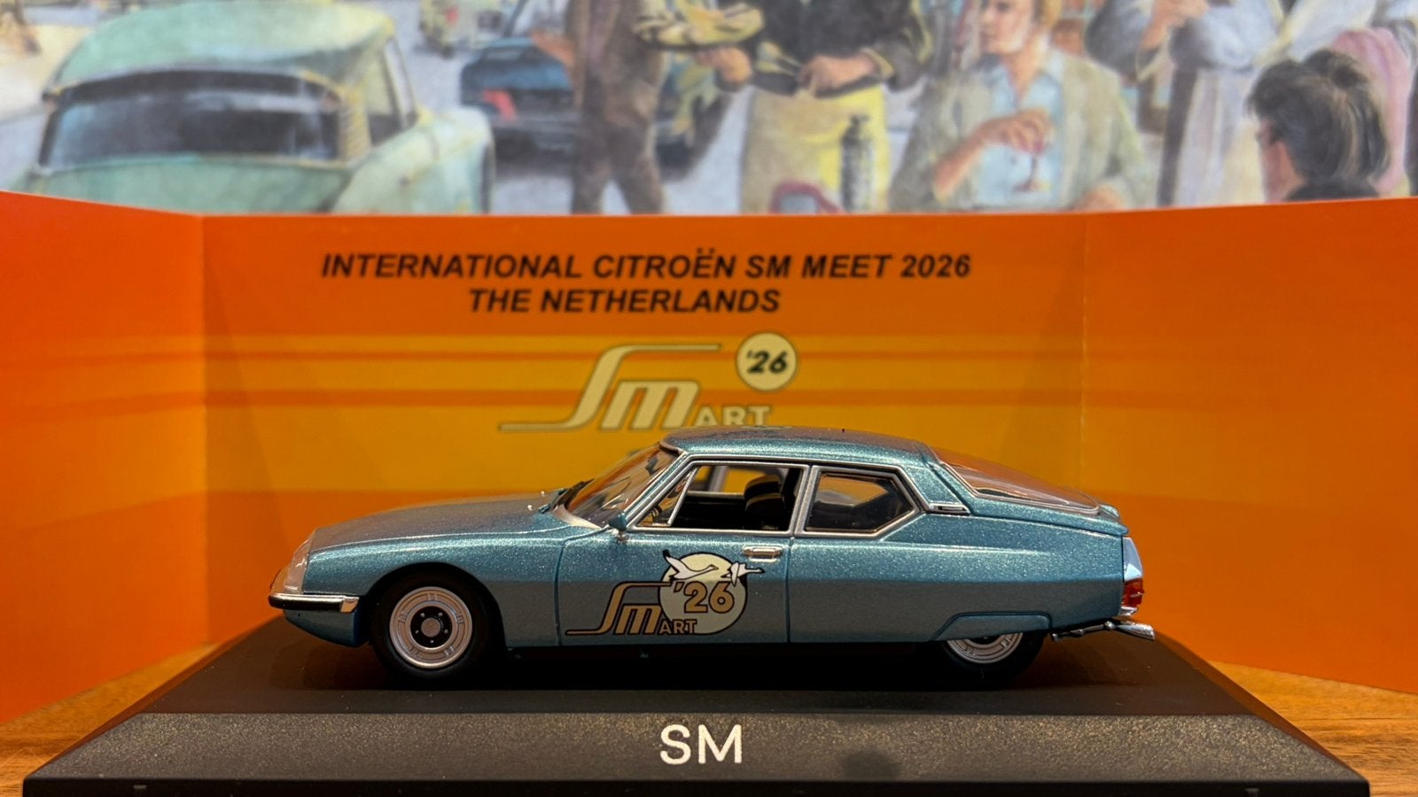 Citroen SM 1971 INT. Meeting SMart '26 lim. ed. 85 pcs 1/43, Verzenden, Nieuw, Auto, Overige merken