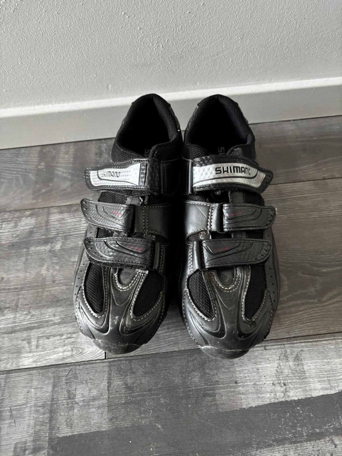 Shimano fietsschoenen maat 44, Fietsen en Brommers, Fietsaccessoires | Fietskleding, Gebruikt, Heren, Schoenen, Overige maten