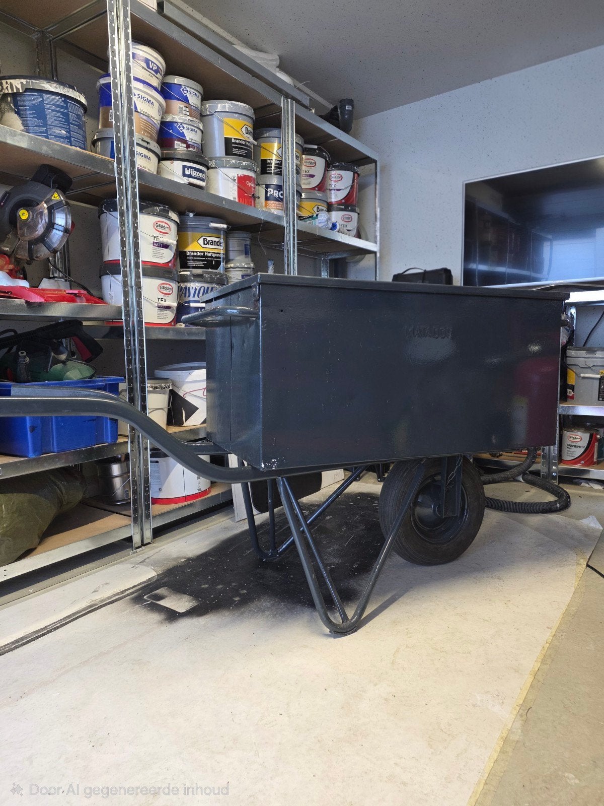 Matador kruiwagen kist, Tuin en Terras, Kruiwagens, Ophalen of Verzenden, Gebruikt