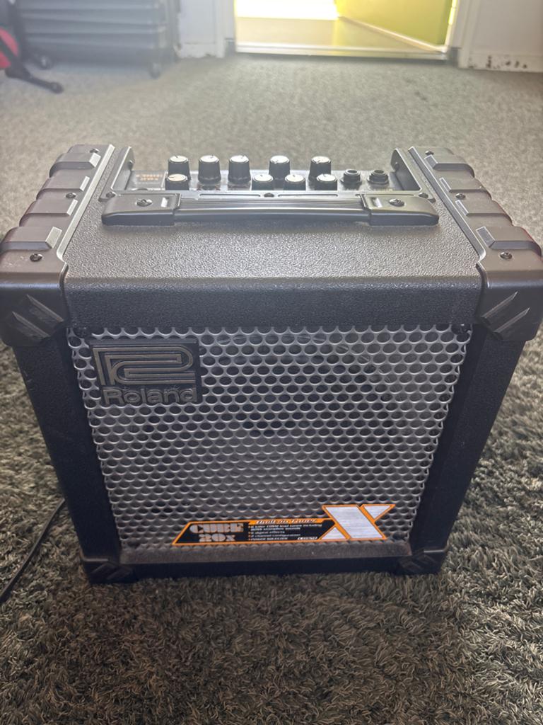 Roland Cube 20X Gitaarversterker, Muziek en Instrumenten, Ophalen of Verzenden, Zo goed als nieuw, Gitaar, Minder dan 50 watt