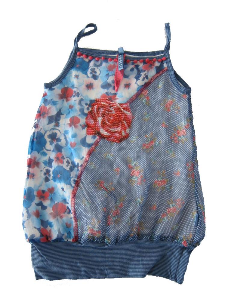 Carbone top met bloem 110 meisje, Meisje, Carbone, Zo goed als nieuw, Schipluidenlaan 20 5035KJ Tilburg