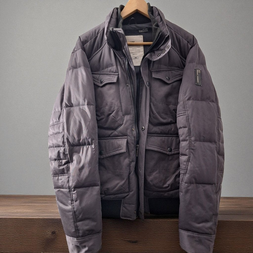 Bomboogie U-Boat Line Jacket – Grey, XXL, Overige maten, Ophalen of Verzenden, Zo goed als nieuw, Grijs