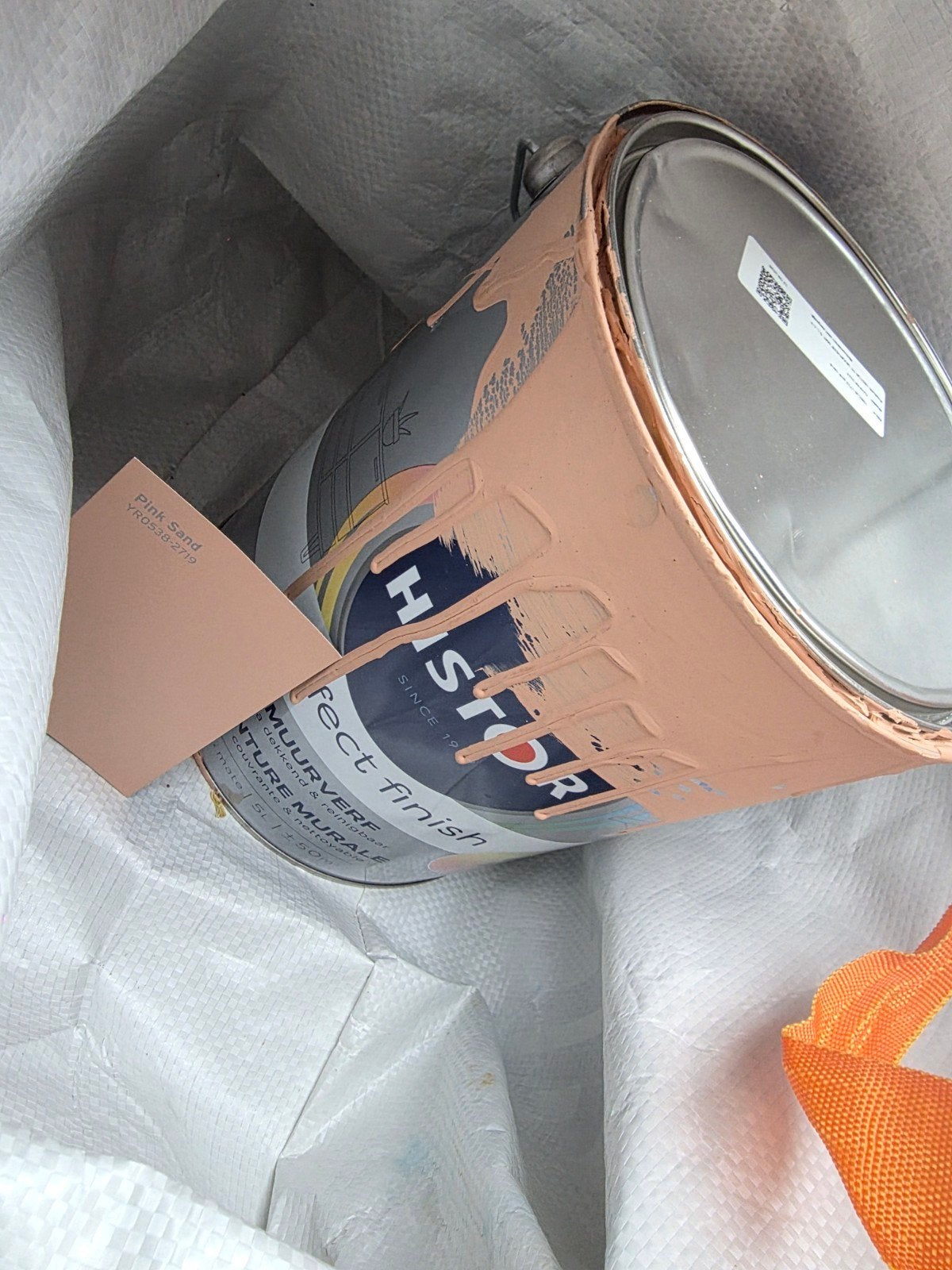 verf pink sand over 2 liter, Doe-het-zelf en Verbouw, Ophalen of Verzenden