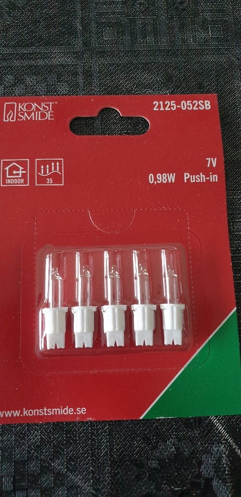 Reserverlampjes kerst witte fiting (10 stuks), Ophalen of Verzenden, Nieuw