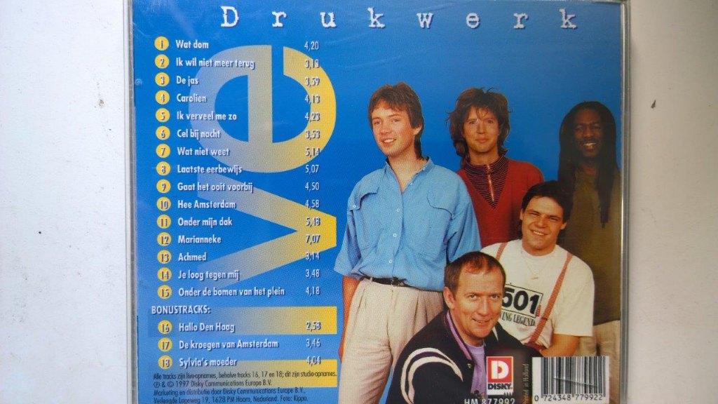Drukwerk - Drukwerk Live, Ophalen of Verzenden, Zo goed als nieuw, Levenslied of Smartlap