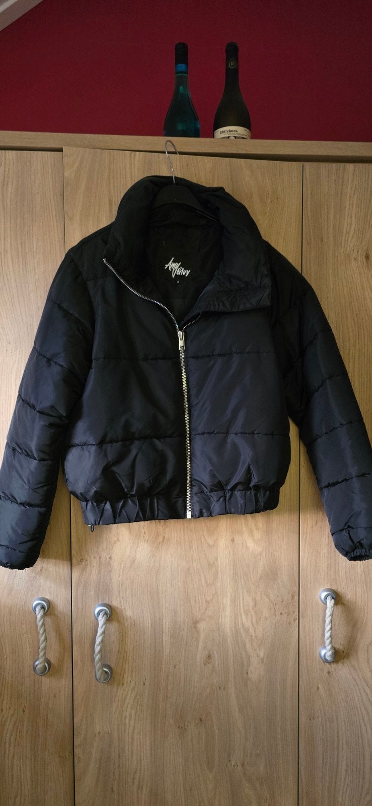 Zwarte Amy & Ivy Puffer Jas Maat M, Ophalen of Verzenden