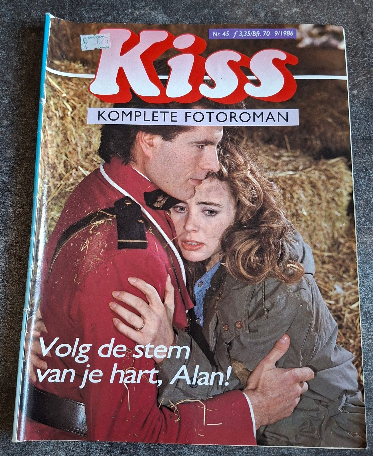 Kiss Fotoroman (Maandblad) nr 45 (9/1986) Vintage, Ophalen of Verzenden, 1980 tot heden, Tijdschrift