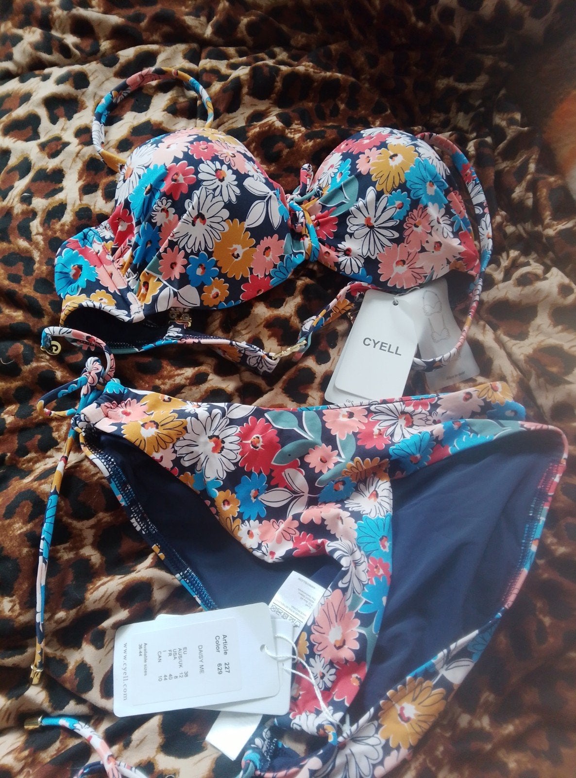 Cyell Daisy Me Bikini - Nieuw met labels, maat 38/38B, Meerkleurig, Nieuw, Ophalen of Verzenden, Cyell