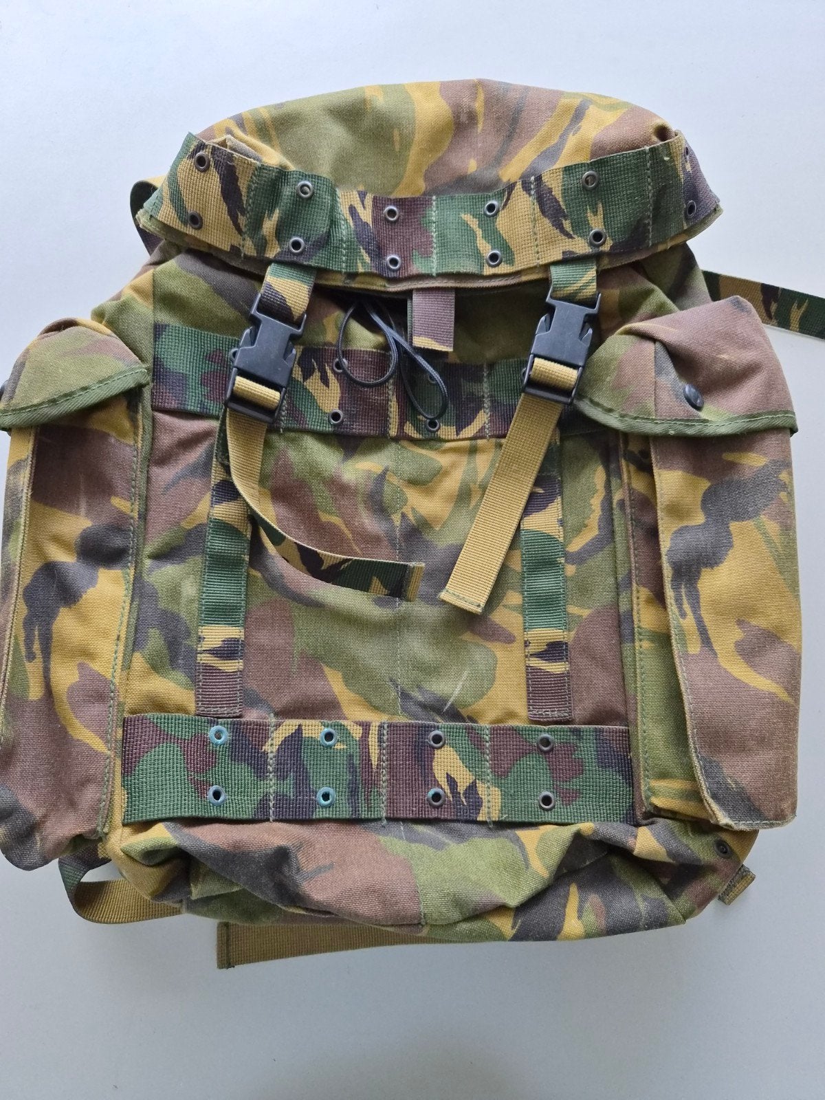 Defensie woodland rugzak 35L, Ophalen of Verzenden, Landmacht, Nederland, Overige typen
