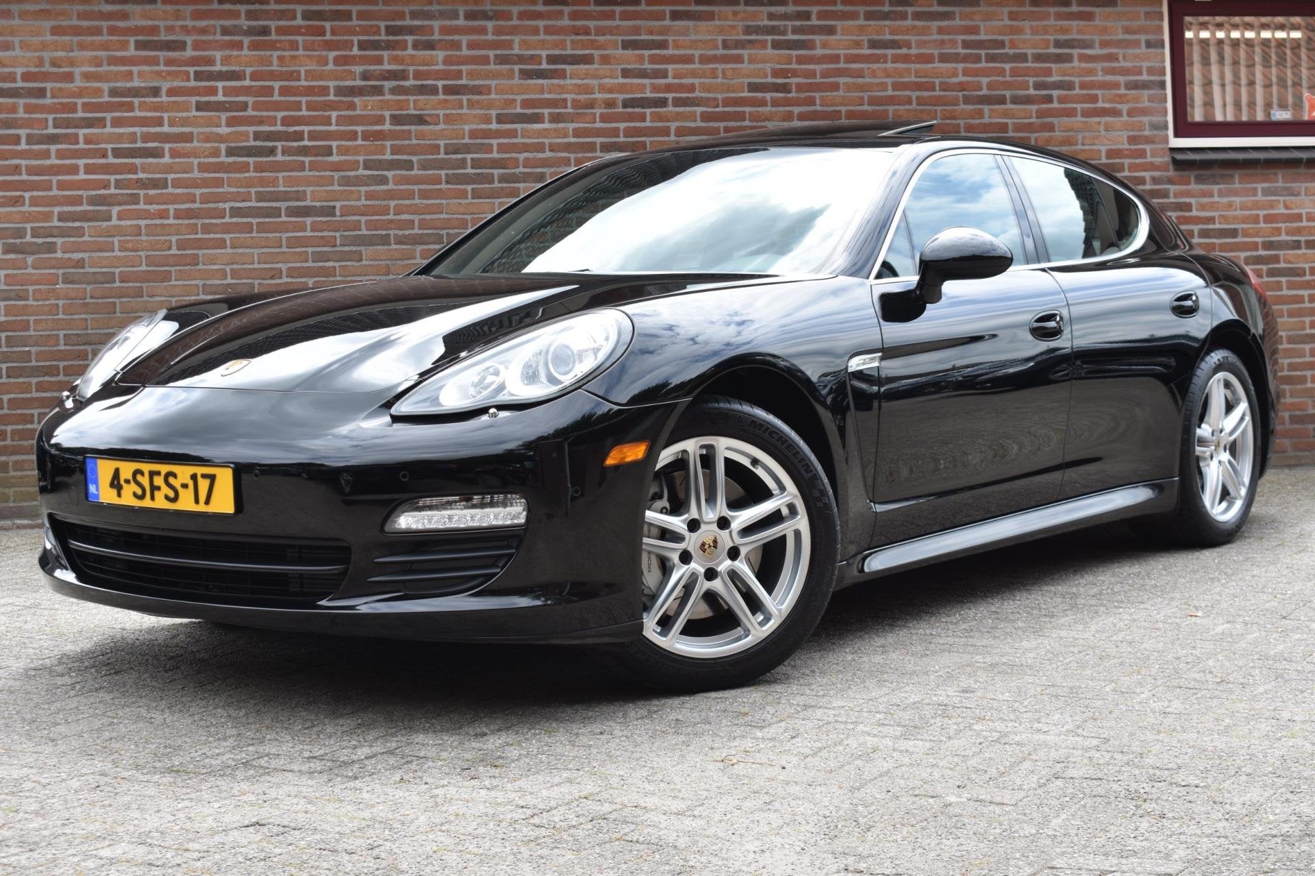 Porsche Panamera 4.8 S '12 Xenon Leder Clima Navi Cruise Inr, Auto's, Automaat, Achterwielaandrijving, Gebruikt, 4 stoelen