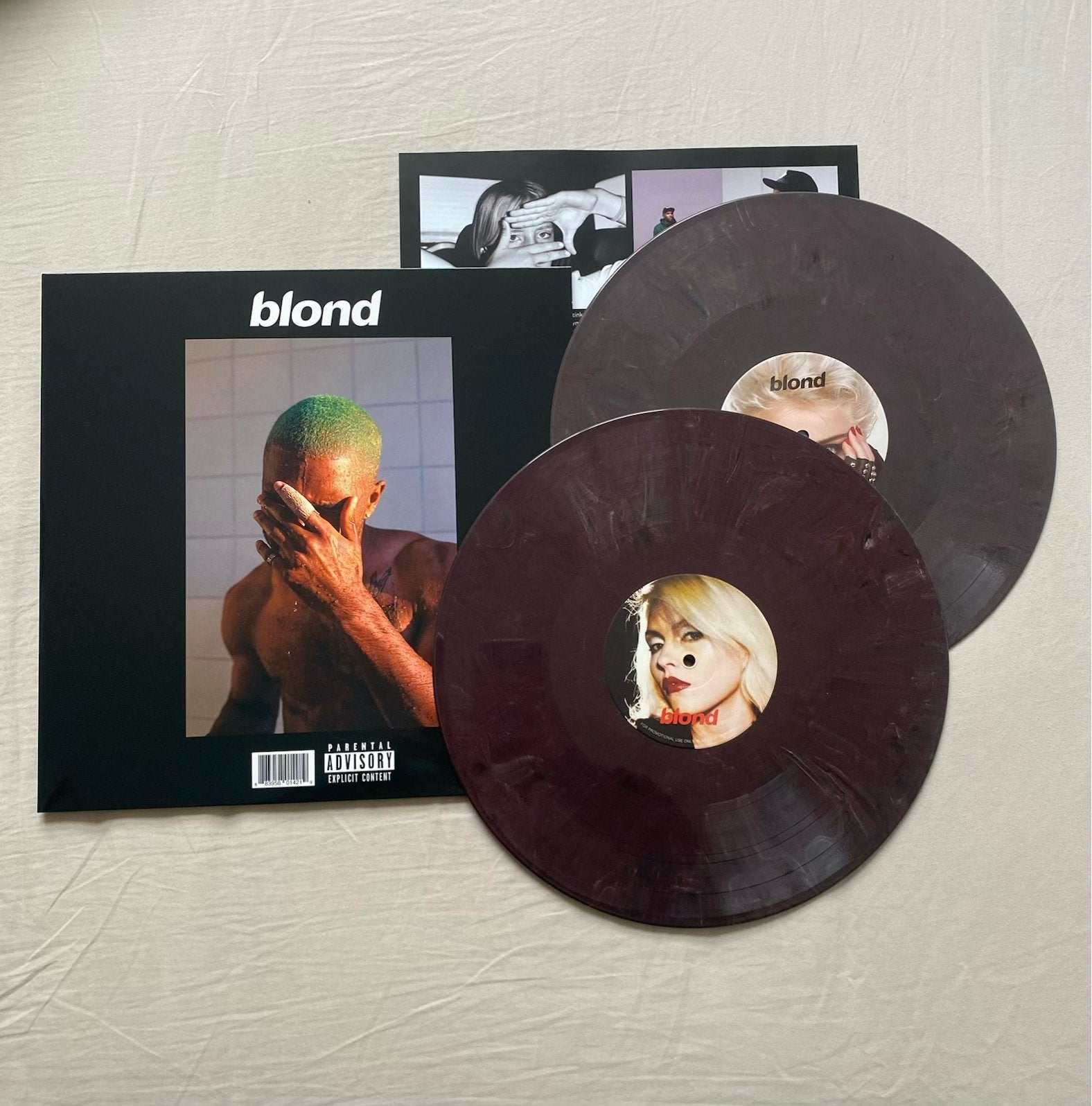 Frank Ocean – Blonde 2LP | Burgundy Marbeled Vinyl, Verzenden, Zo goed als nieuw, Dubbel-LP, Colored vinyl