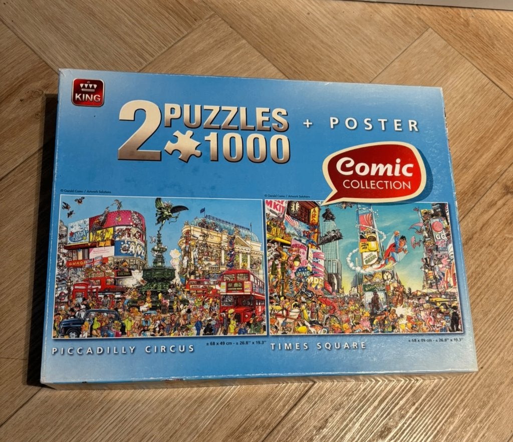 Diverse puzzels 925–2000 stukjes, Ophalen, Meer dan 1500 stukjes, Zo goed als nieuw, Legpuzzel