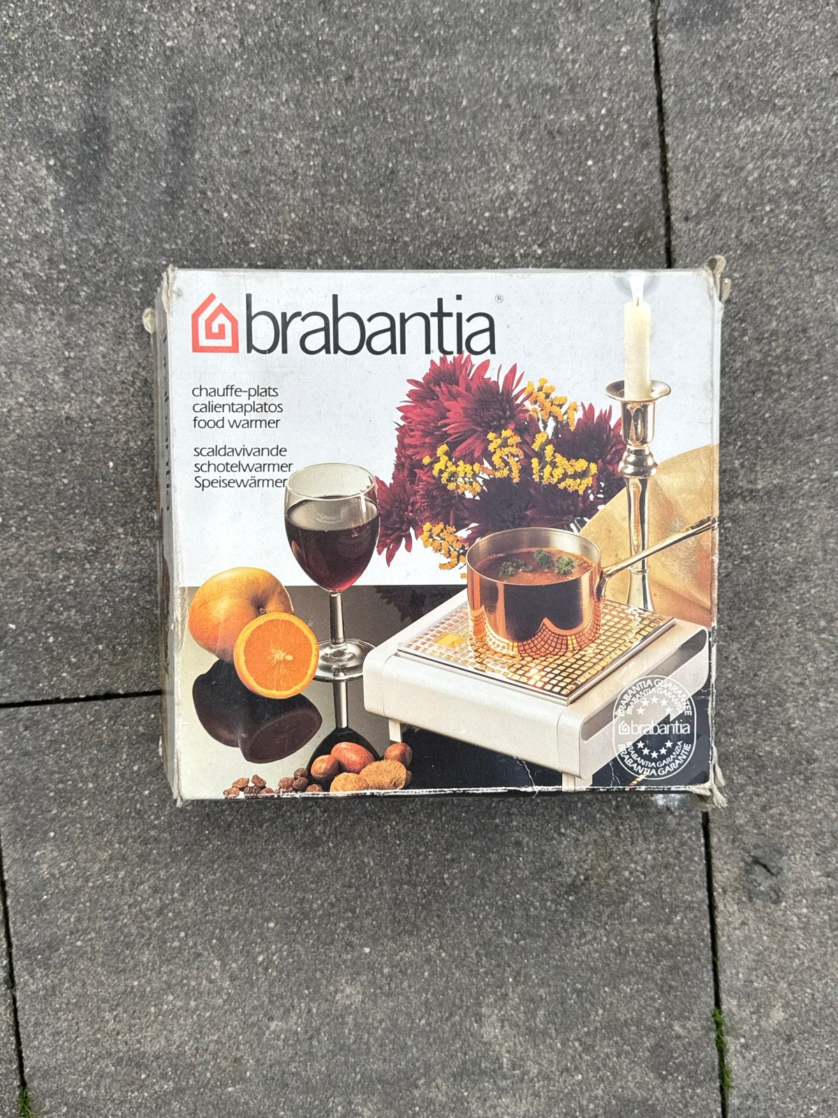 Ouderwetse Brabantia Eten Verwarmer - Vintage Chafing Dish, Ophalen of Verzenden, Gebruikt