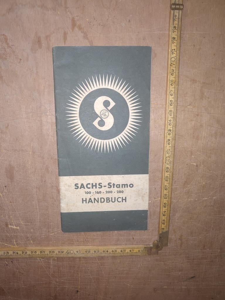 Handleiding Sachs Stamo, Ophalen of Verzenden