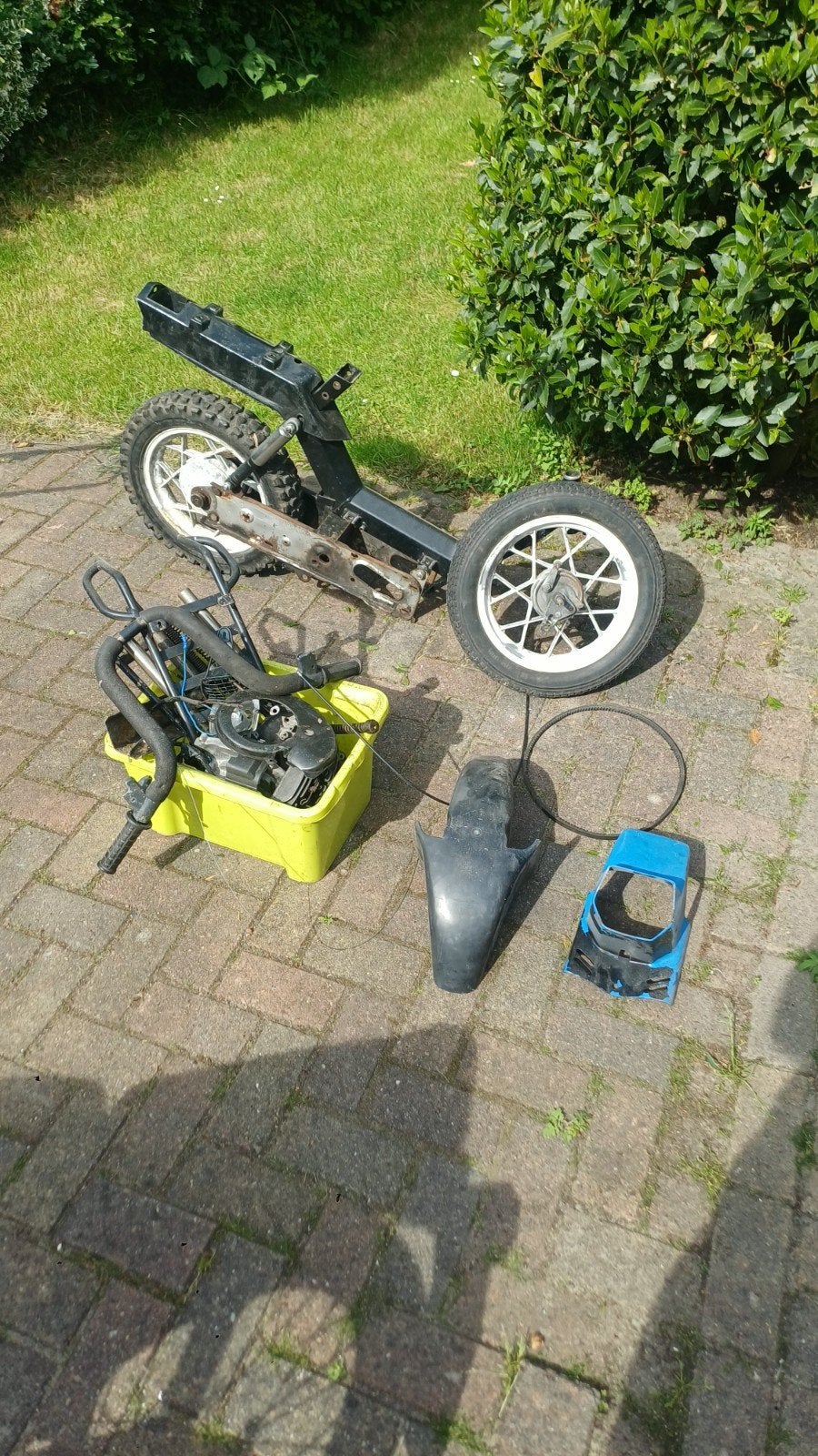 Gilera Citta in onderdelen - compleet met blokje, Ophalen, Gebruikt, Blok, Gilera