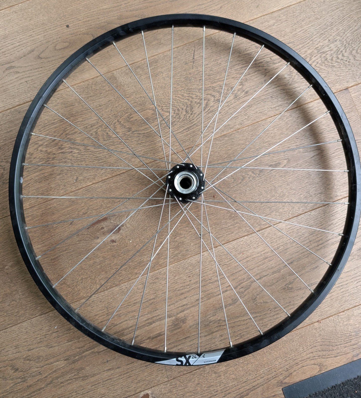 27,5 inch MTB achterwiel - Naafschroefdraad beschadigd, Fietsen en Brommers, Fietsonderdelen, Wiel, Gebruikt, Ophalen of Verzenden