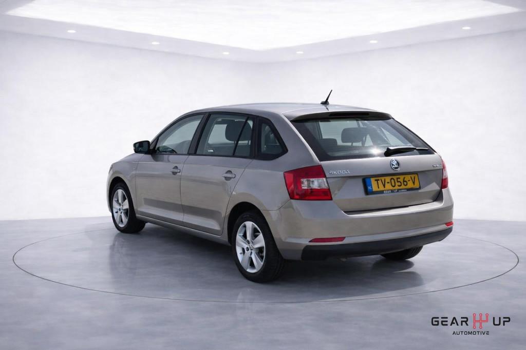 Skoda Rapid Spaceback 1.2 TSI Drive AIRCO|NAVI|LICHTMETAAL|, Gebruikt, Euro 6, 49 €/maand, Geel