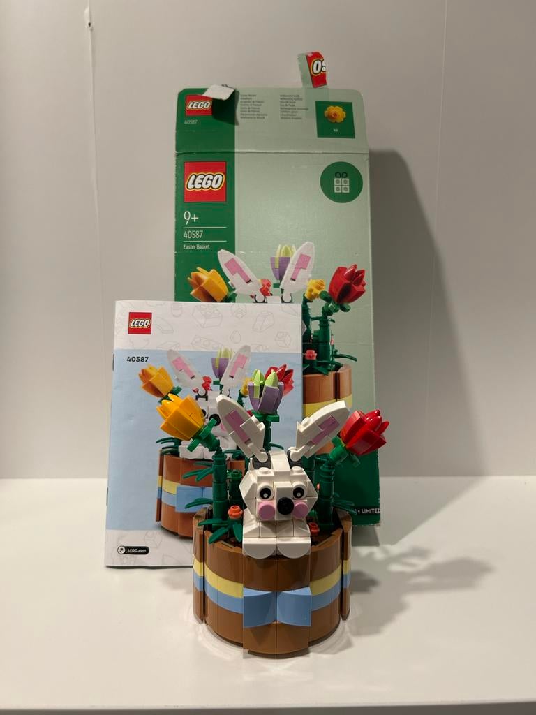 Lego Limited Edition Paasset 40587 - Paasmandje, Lego, Ophalen of Verzenden, Zo goed als nieuw, Complete set