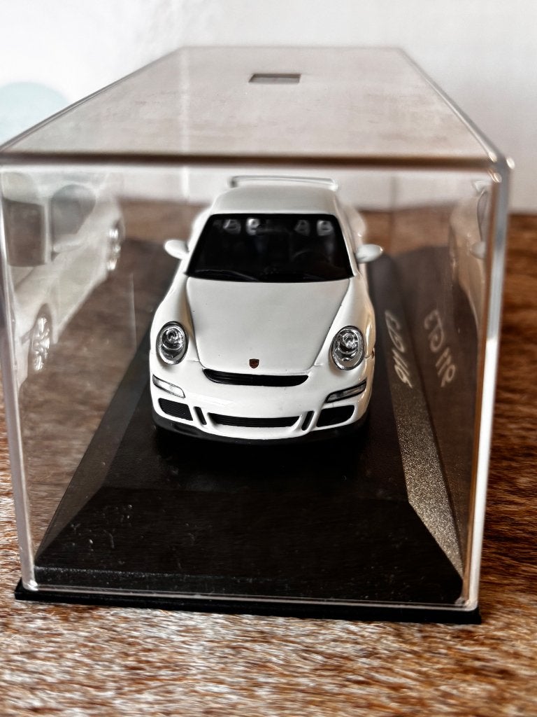 Porsche 997GT3 RS White 1/43 Minichamps, Ophalen of Verzenden, Nieuw, Auto, MiniChamps
