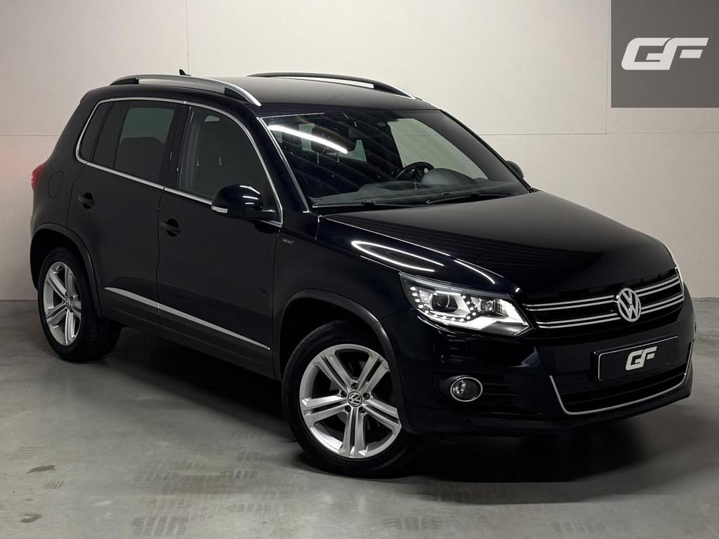 Volkswagen Tiguan 1.4 TSI Sport&Style DSG Navi Cruise Camera, Euro 5, Stof, Zwart, 4 cilinders