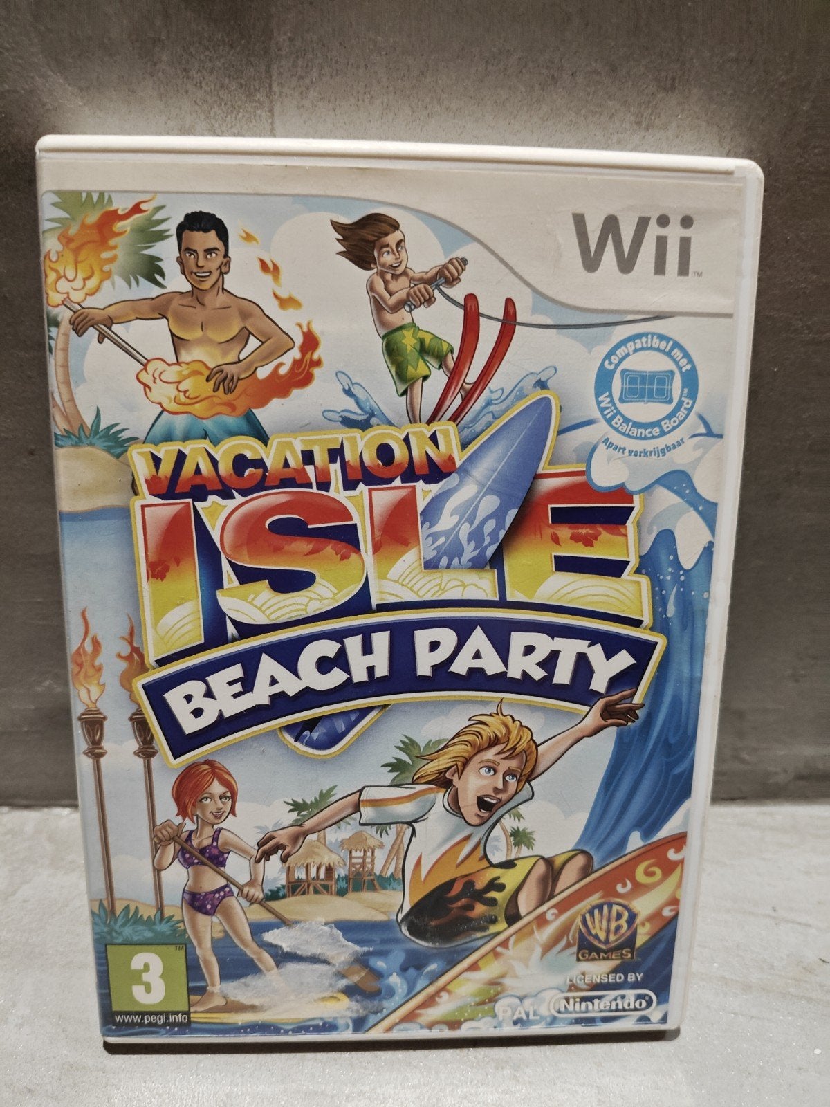 Vacation Isle: Beach Party - Nintendo Wii, Eén computer, Ophalen of Verzenden, Zo goed als nieuw, 2 Warner Bros. Blvd., Burbank, CA 91522, USA