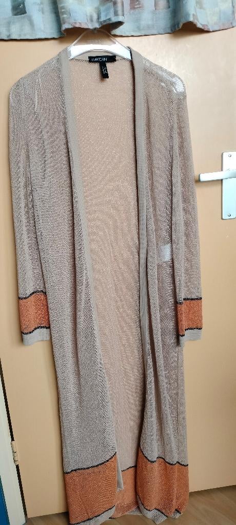 lang vest Marccain N2, Kleding | Dames, Bruin, Nieuw, Ophalen of Verzenden, Maat 36 (S)
