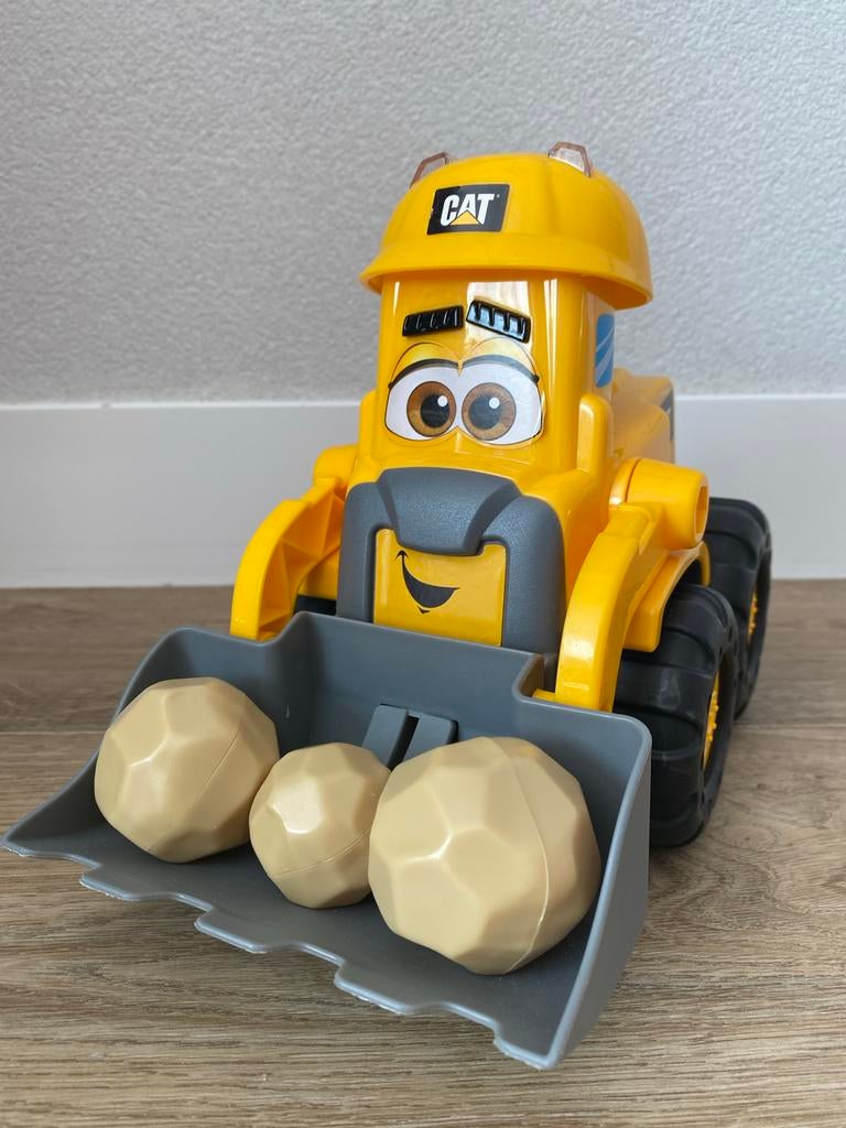 CAT speelgoed graafmachine met geluid en licht, Ophalen, Zo goed als nieuw, Jongen of Meisje
