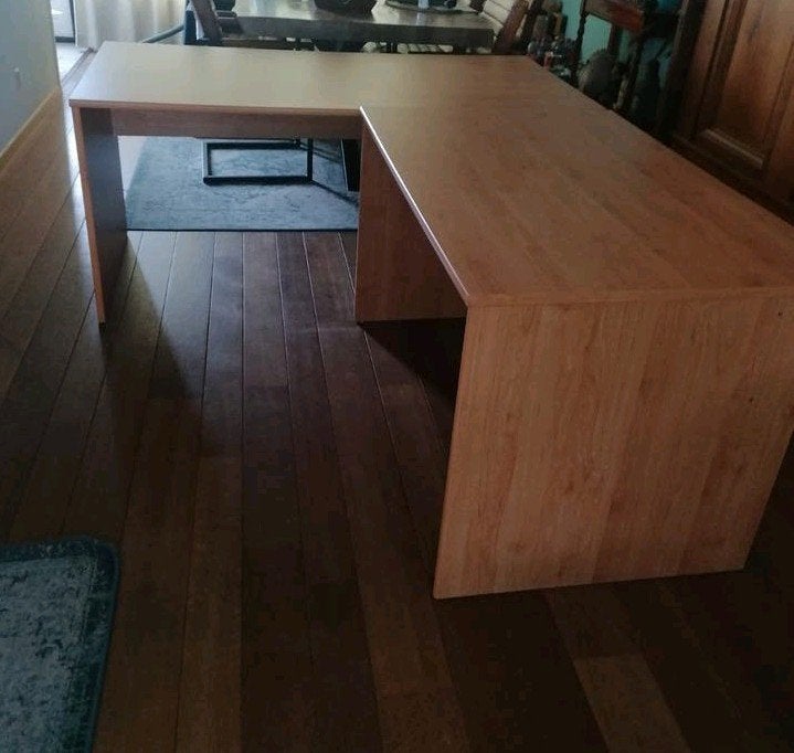 2x Bureau - 1.20m & 1.60m lang, Huis en Inrichting, Ophalen, Gebruikt, Spaanplaat of MDF