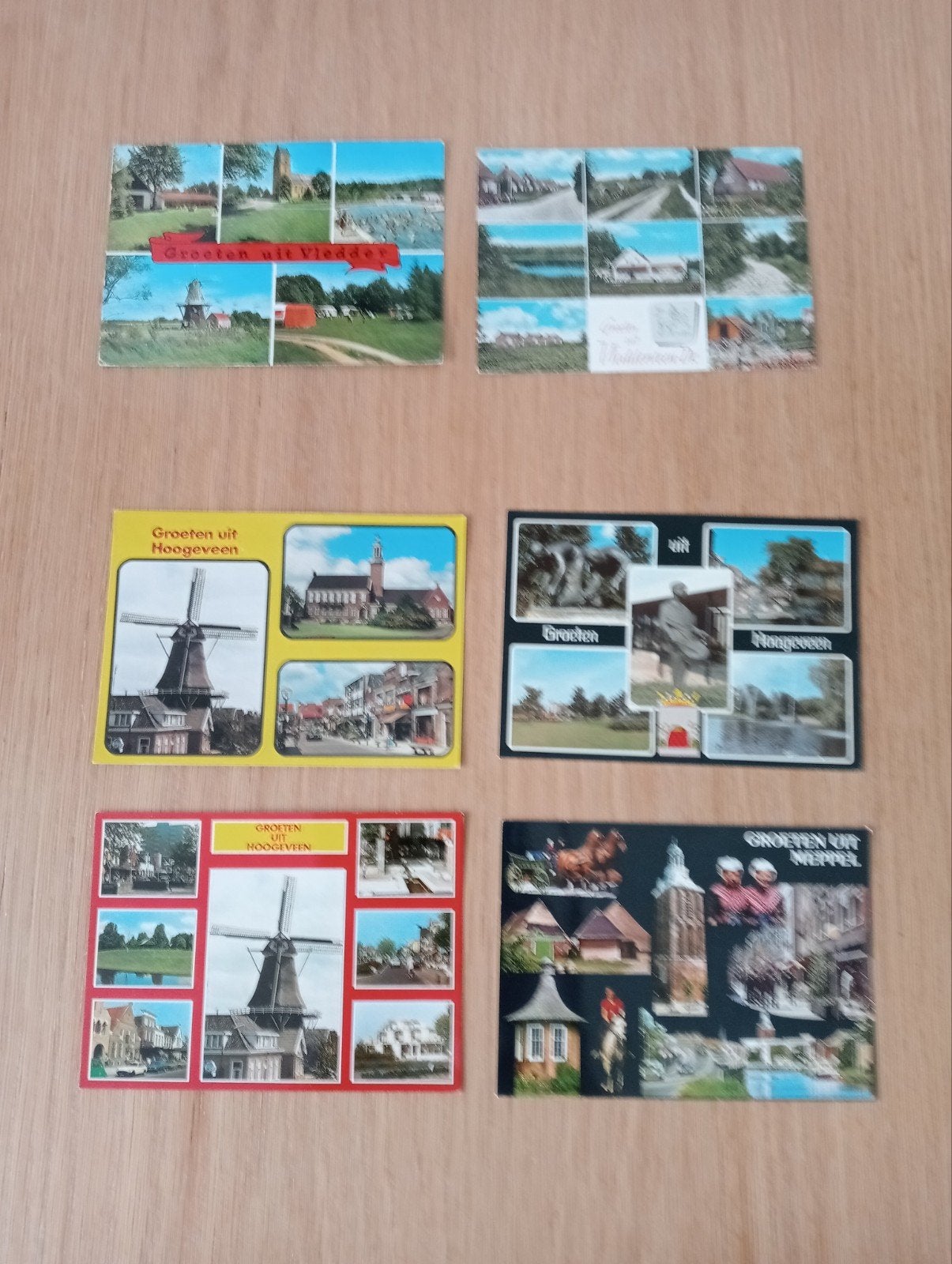 Asichtkaarten met de groeten uit Drenthe, Verzamelen, Ophalen of Verzenden, 1960 tot 1980, Drenthe