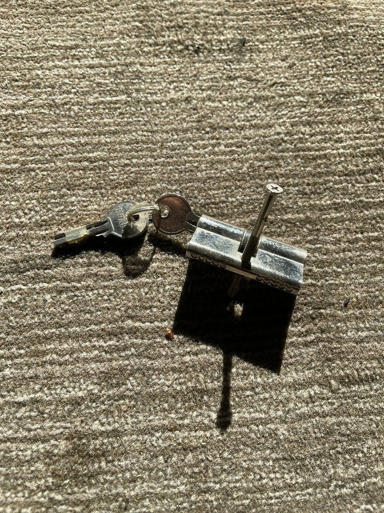 Voordeurslot, nieuw, merk Kraft, Doe-het-zelf en Verbouw, Ophalen of Verzenden, Nieuw, Chroom