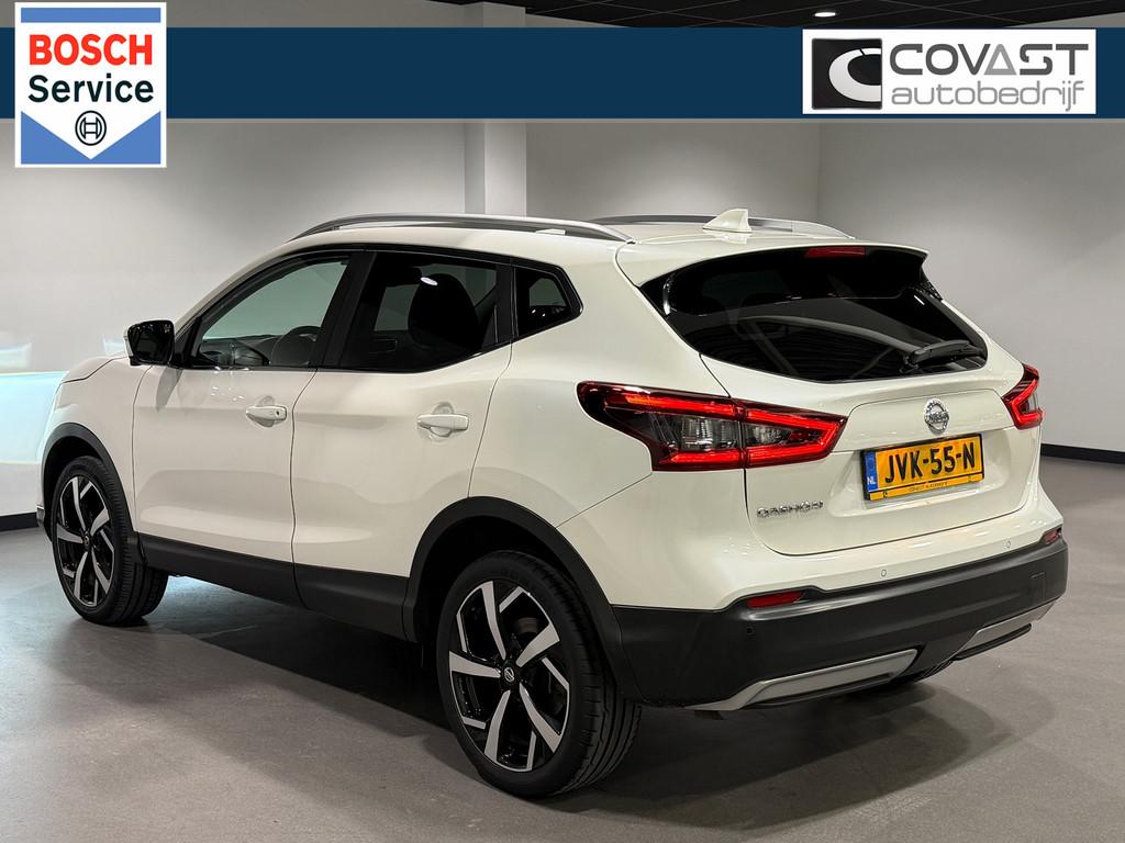 Nissan Qashqai 1.3 DIG-T Tekna Navigatie|Camera|Pano-dak|Sto, Automatische klimaatregeling, 687 kg, Gebruikt, 4 cilinders