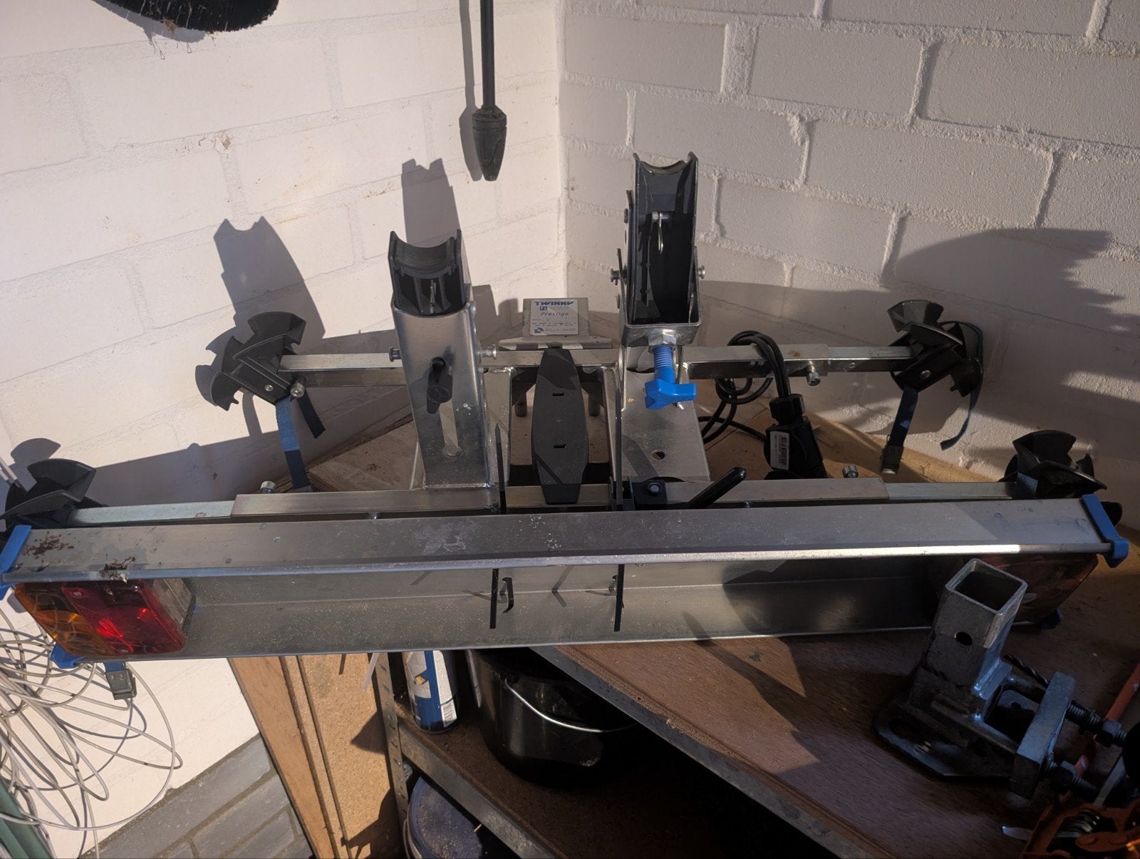 Twinny Load Prestige trekhaak fietsendrager, Ophalen, 2 fietsen, Gebruikt, Trekhaakdrager
