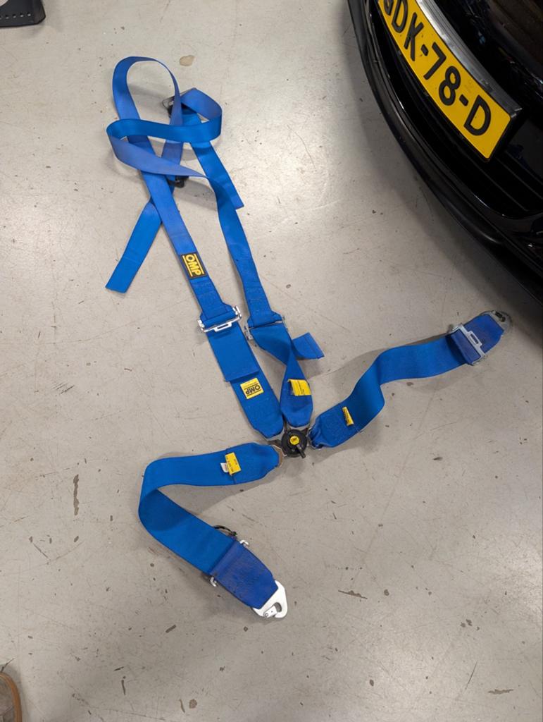 OMP 4-punts gordel blauw - Racegordel, Auto diversen, Info@ompracing.com, Ophalen of Verzenden, Via E. Ferrari, 11, 16012 Busalla GE, Italië